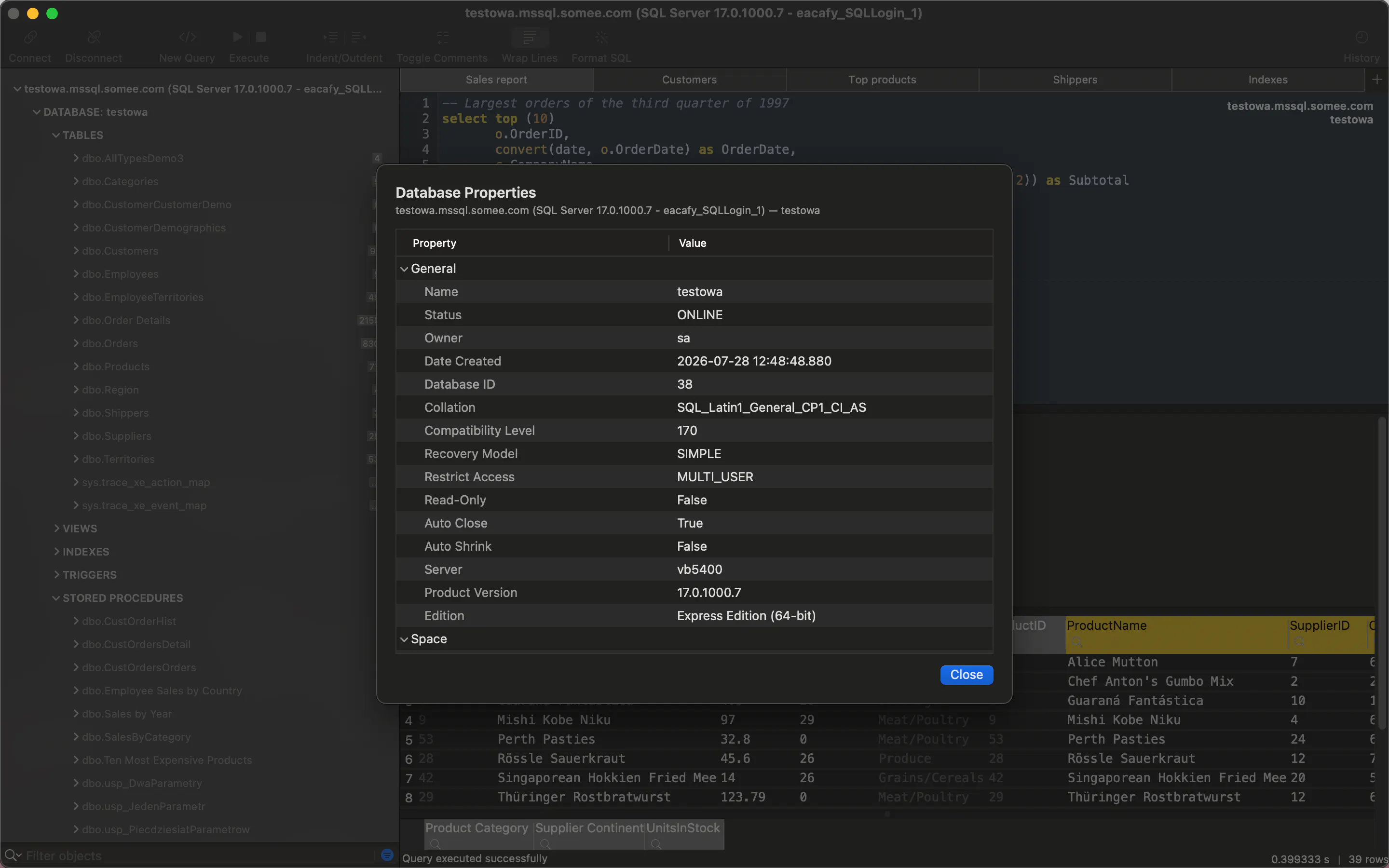 Native SQL Server Manager gallery image