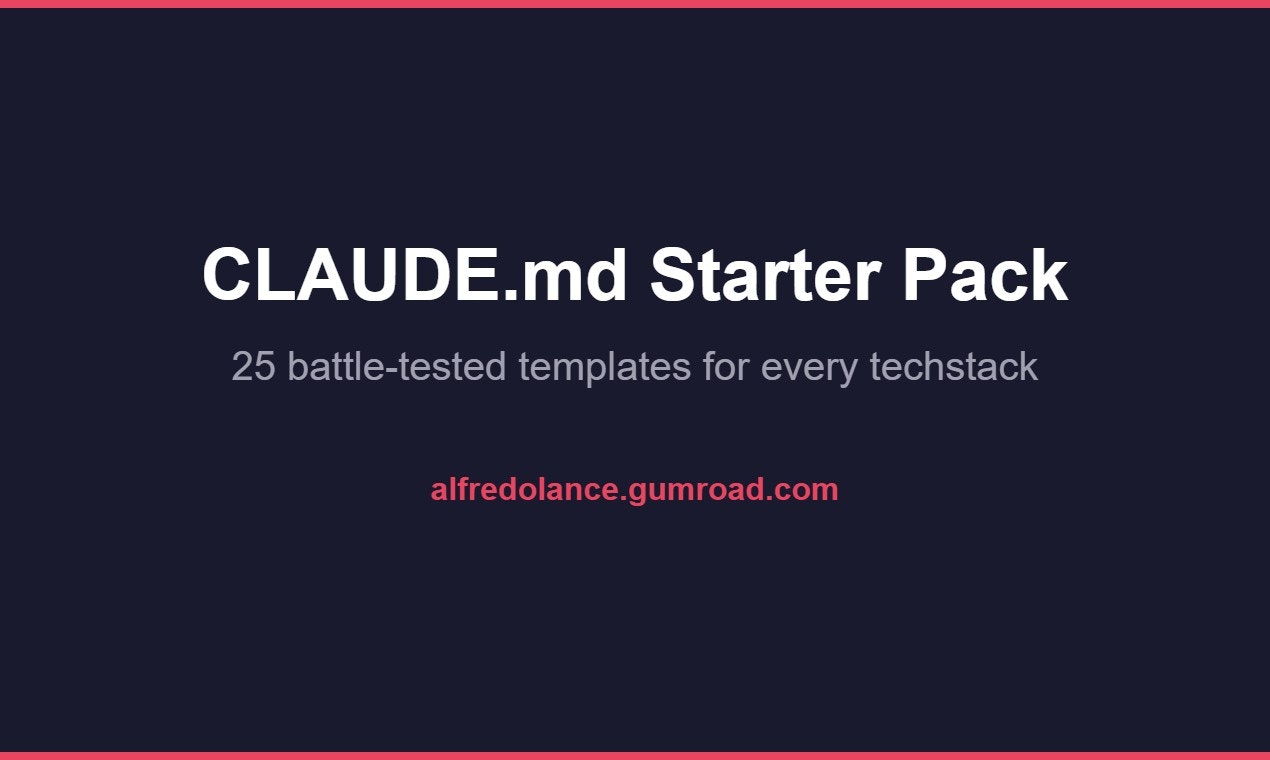 CLAUDE.md Starter Pack gallery image