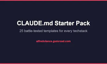 CLAUDE.md Starter Pack gallery image