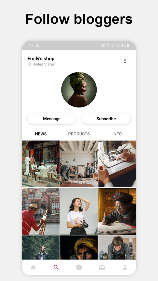 Ballwool - social network marketplace gallery image