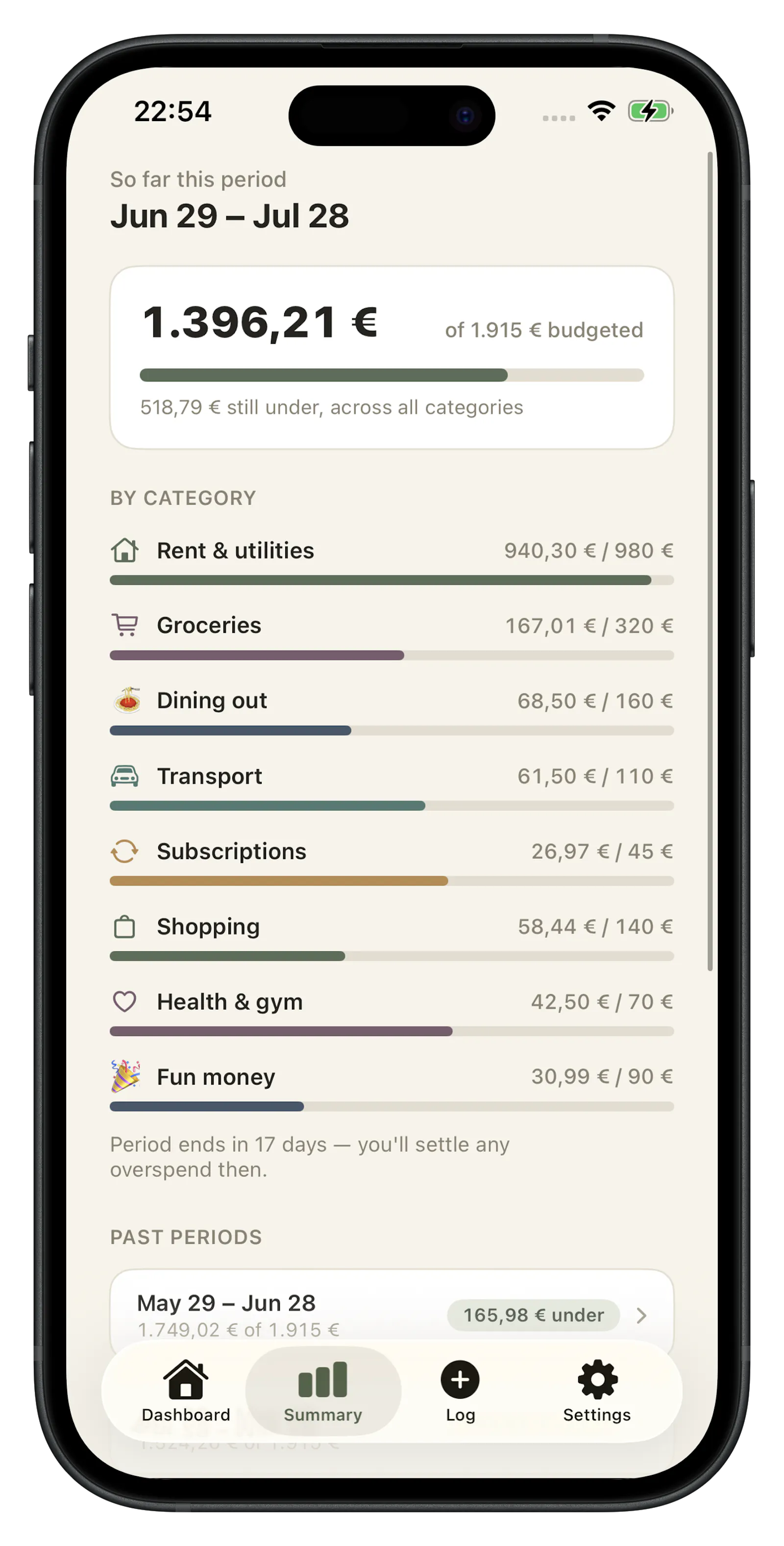 Basis - Simple Budgeting screenshot 5
