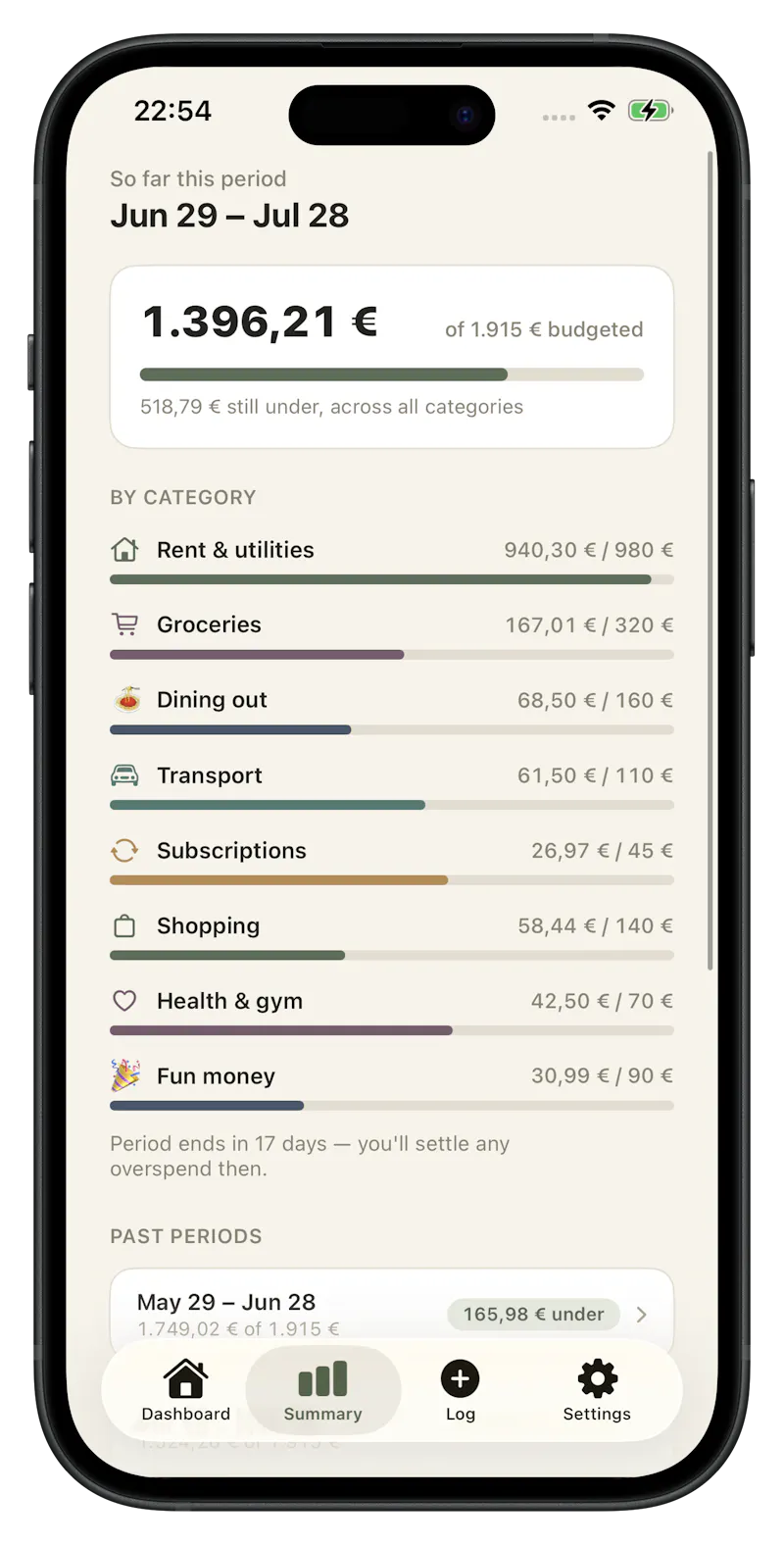 Basis - Simple Budgeting screenshot 5