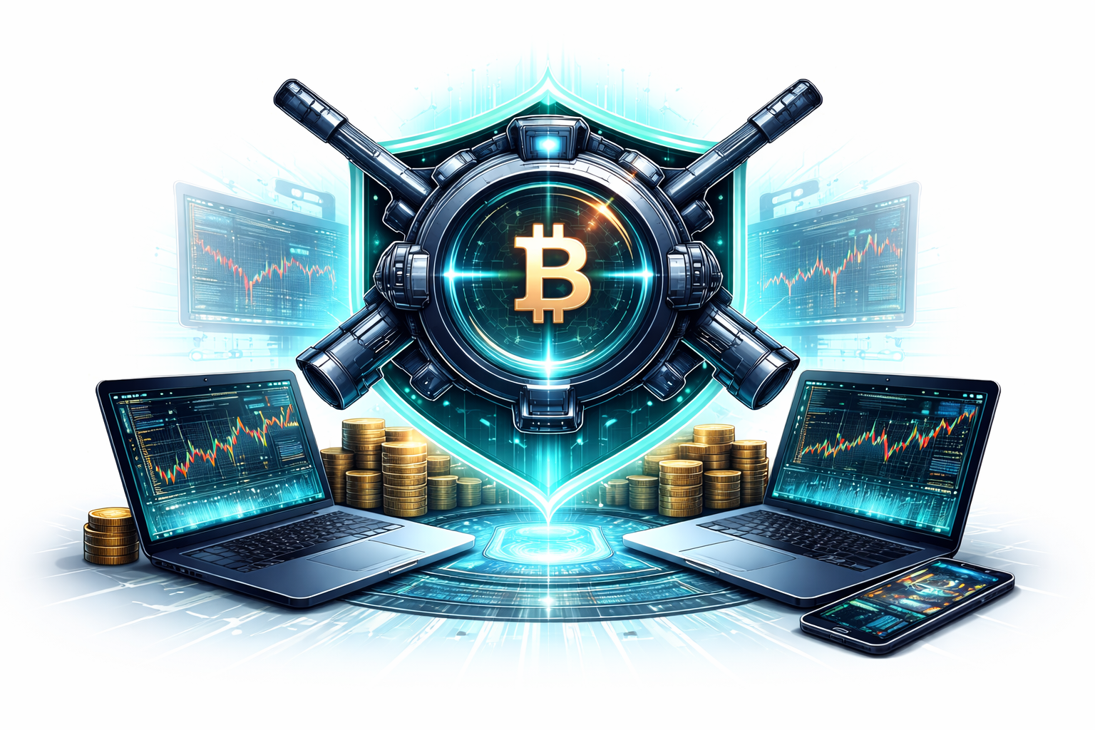 Defi Sniper Trading Bot Development - Product Hunt launch logo and brand identity