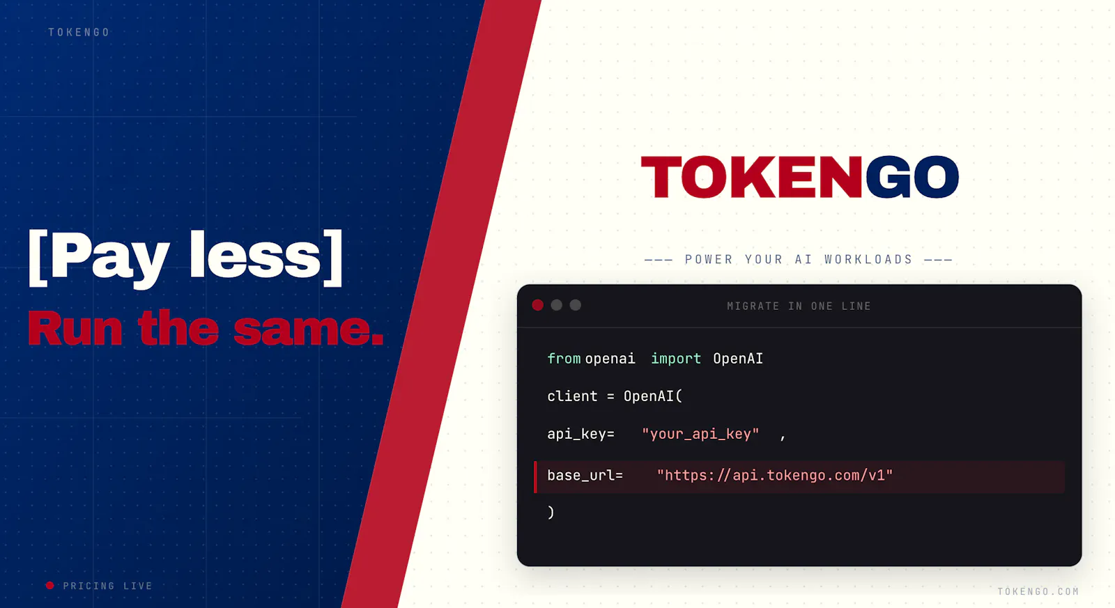 TokenGO, the token intelligence grid screenshot 1