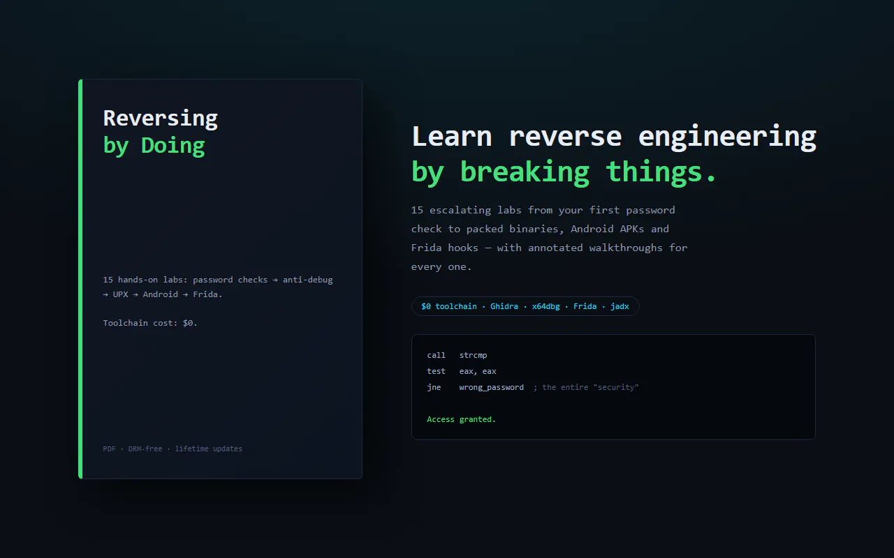 Reversing by Doing gallery image