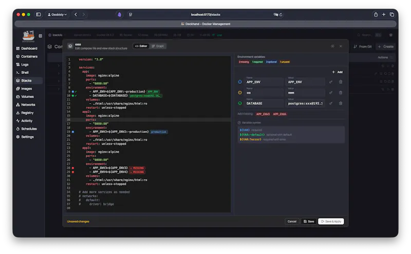 Dockhand screenshot 17
