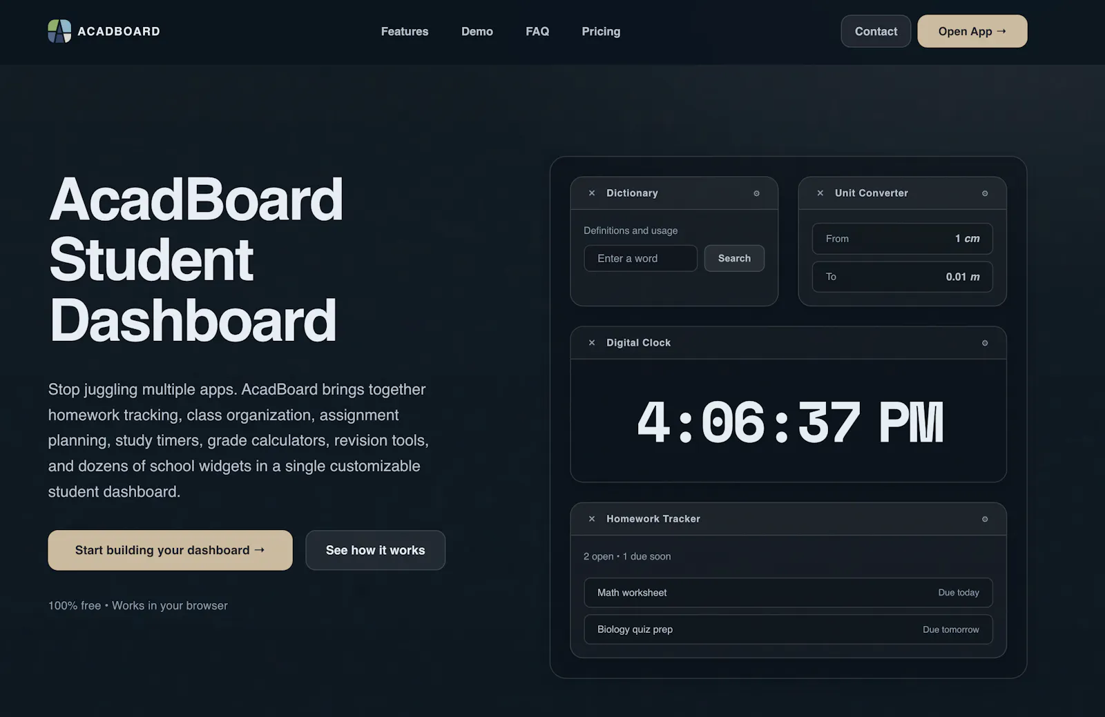 AcadBoard screenshot 2