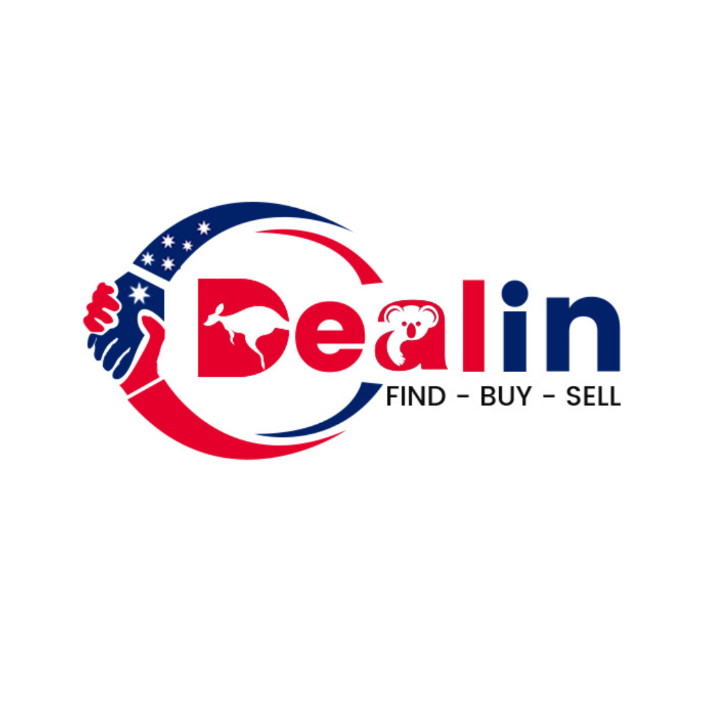 Dealin Australia - Product Hunt launch logo and brand identity