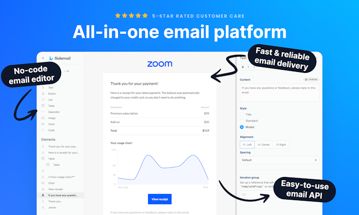 Sidemail 2.0产品图