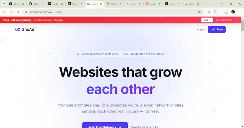 SiteAd screenshot 2