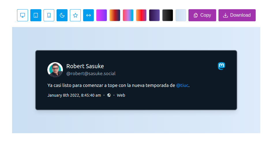 TootShot gallery image