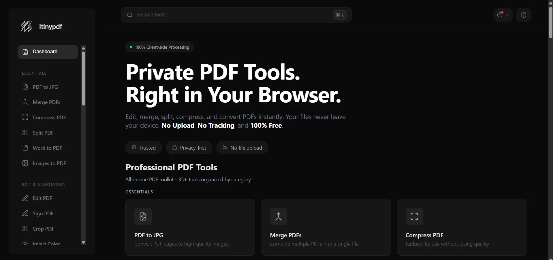 itinypdf 제품 배너
