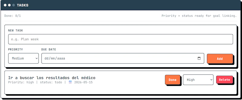EpicTasker screenshot 1