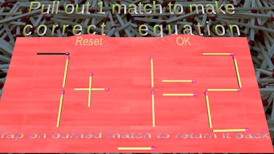 Simple Math 3D Games: Matches Equation gallery image