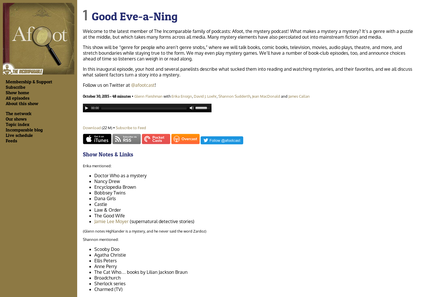 Afoot! Podcast gallery image