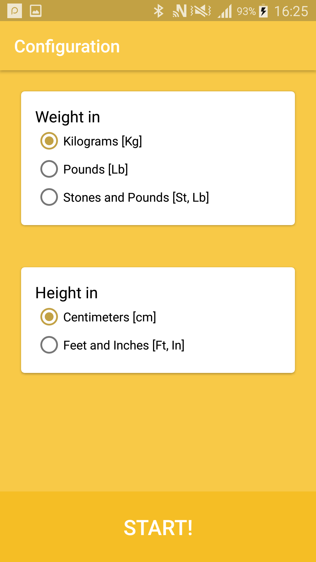 Bmi calculator gallery image