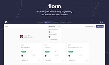 Florm は、動的機能により視覚的なフォーム構築に革命をもたらします