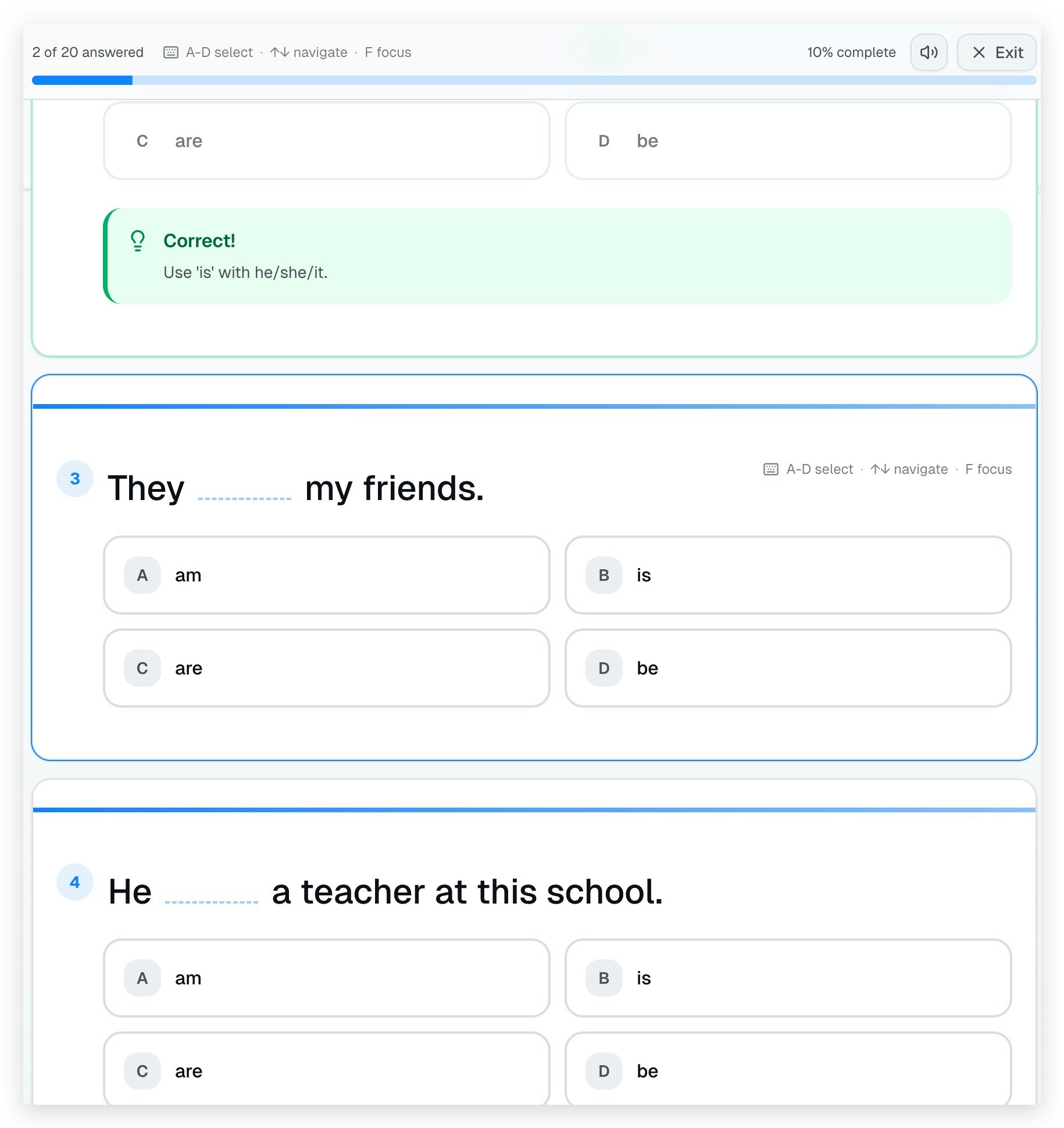 English Grammar App gallery image