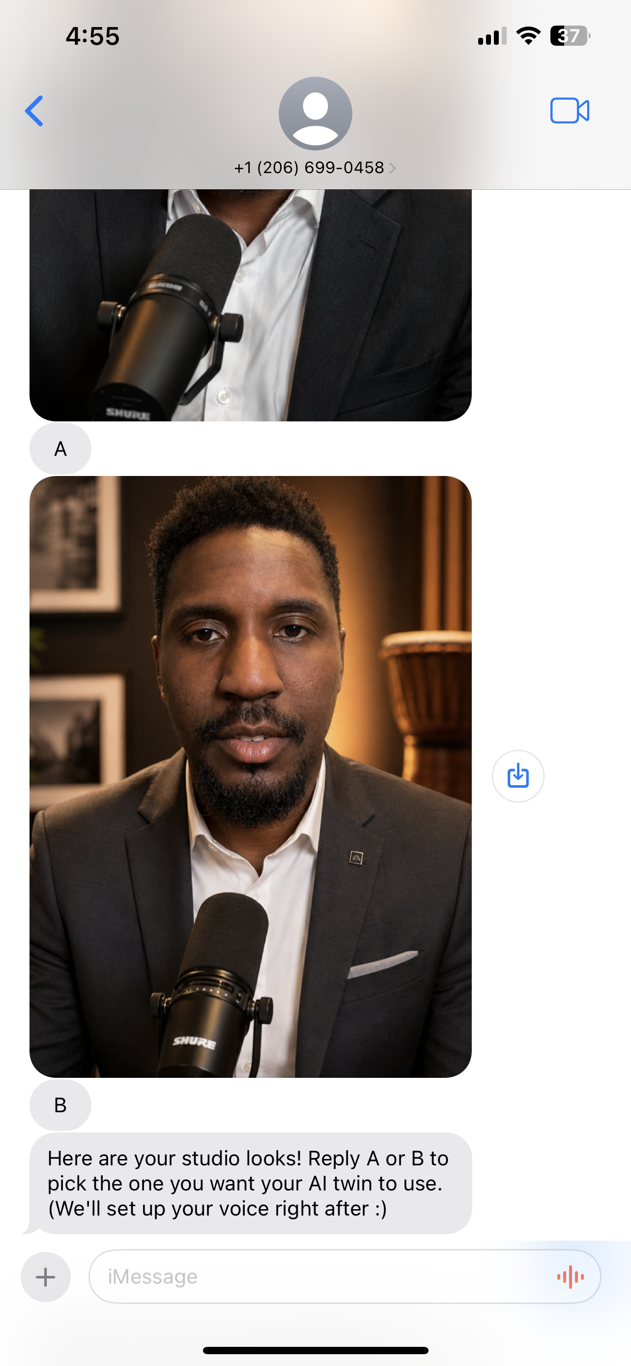 Creatoor AI: Text your AI clone gallery image