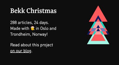 Bekk Christmas gallery image