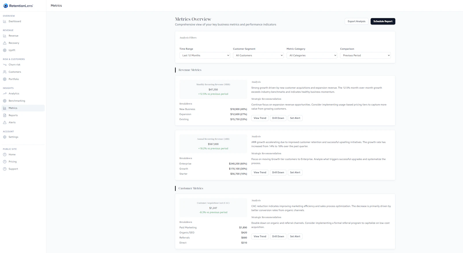 RetentionLens screenshot 4
