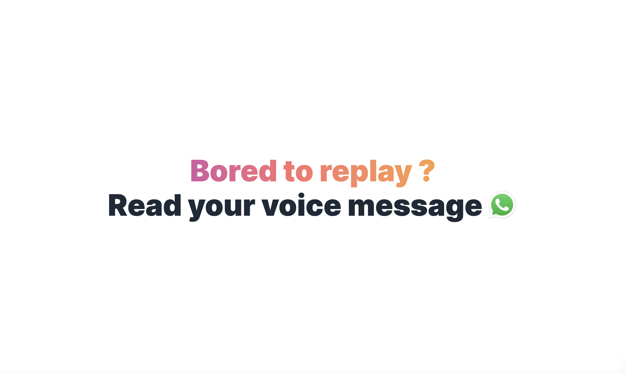 WhisperBot: Voice-to-Text Messaging Tool