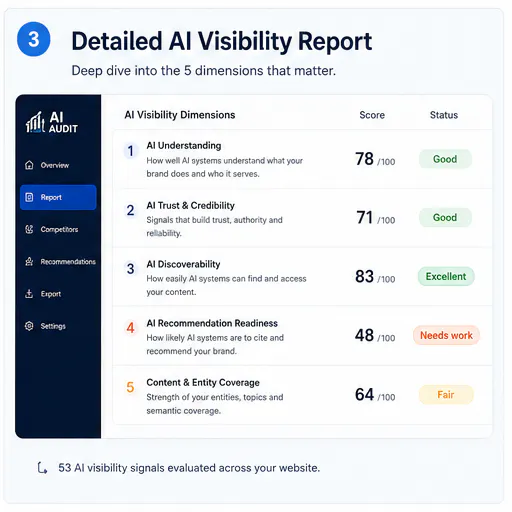 AI Visibility Audit gallery image
