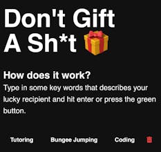 Don’t Gift a Shit gallery image