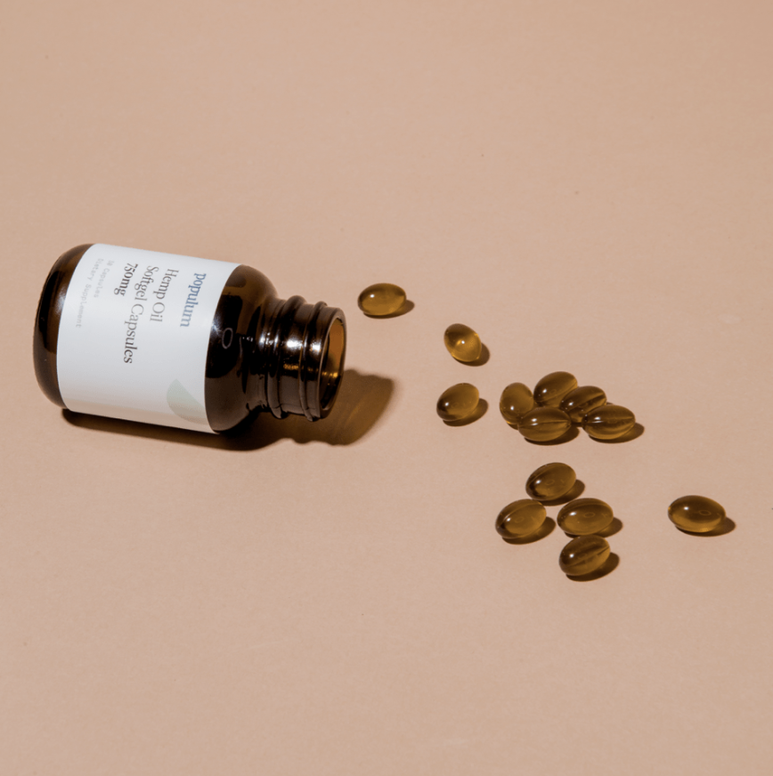 Populum Full-Spectrum Hemp CBD Capsules gallery image