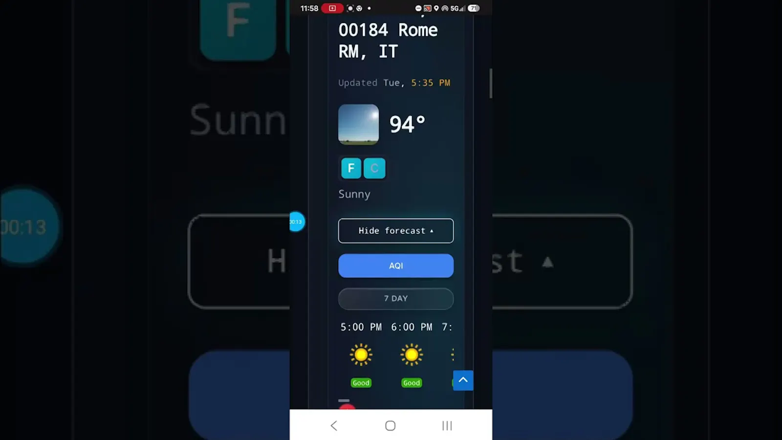 Global Weather Pro screenshot 1 (video preview)