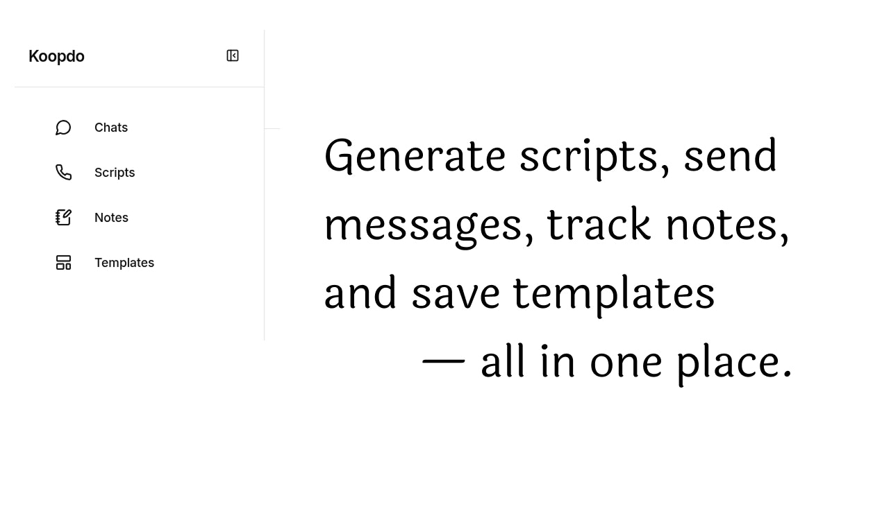 Koopdo - Screenshot 2 showing product features and functionality