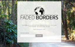 Faded Borders Weekly Newsletter media 2