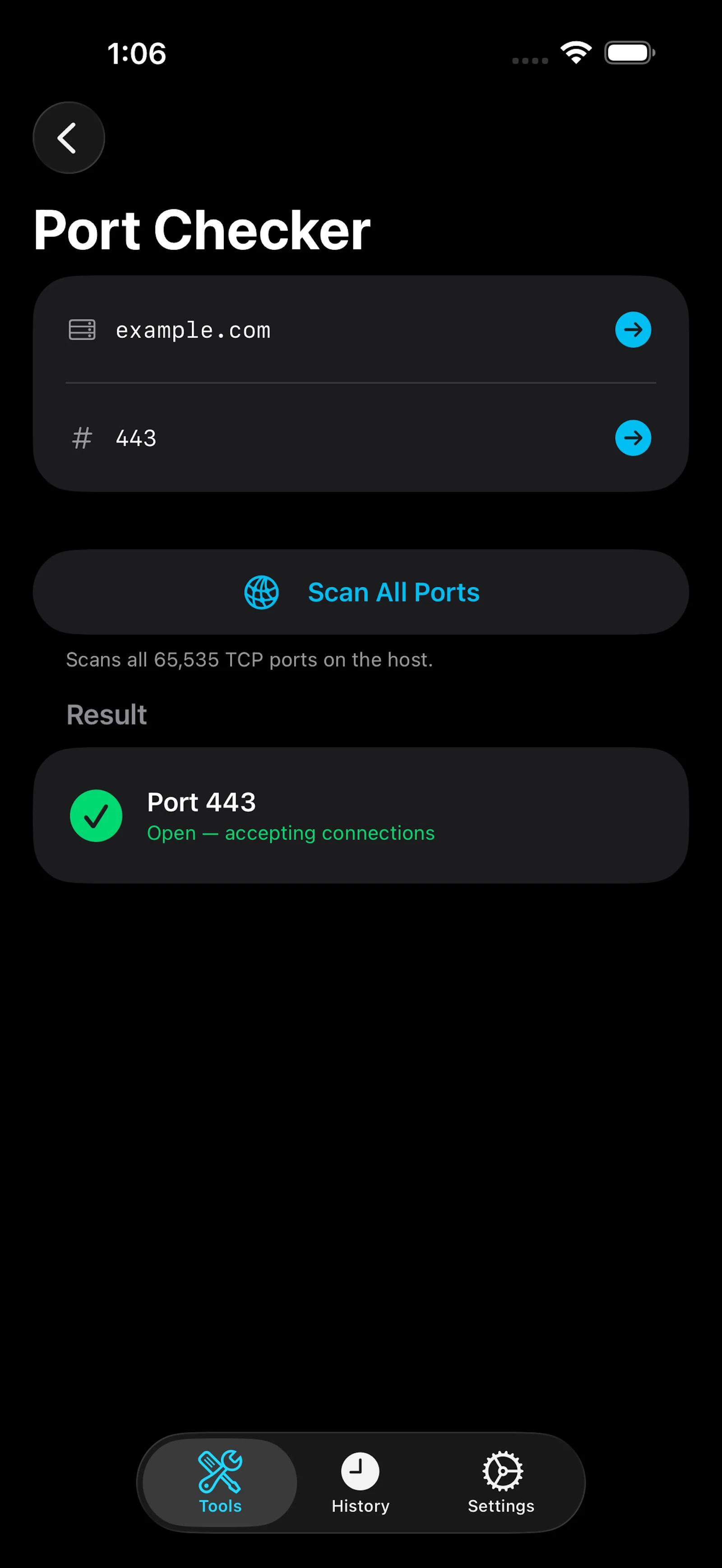 NetProbe screenshot 9
