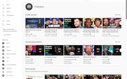 YouTube Podcasts media 1