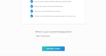 Tech-Hubs Comparison Tool gallery image