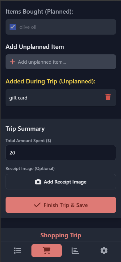 Shopping Tracker gallery image