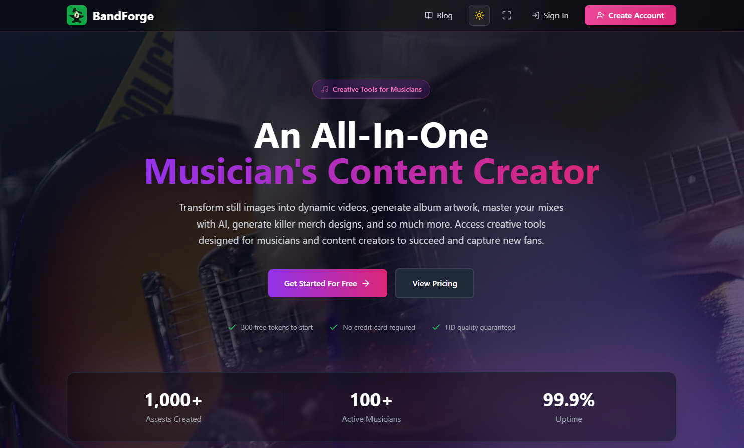 BandForge AI gallery image