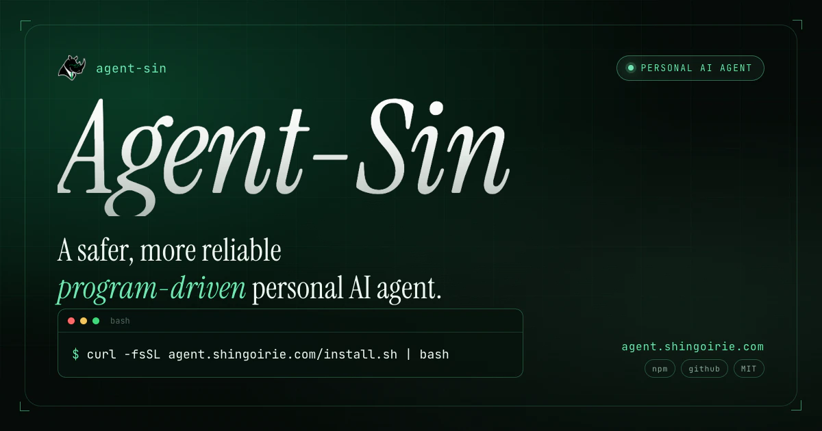 Agent-Sin screenshot 1