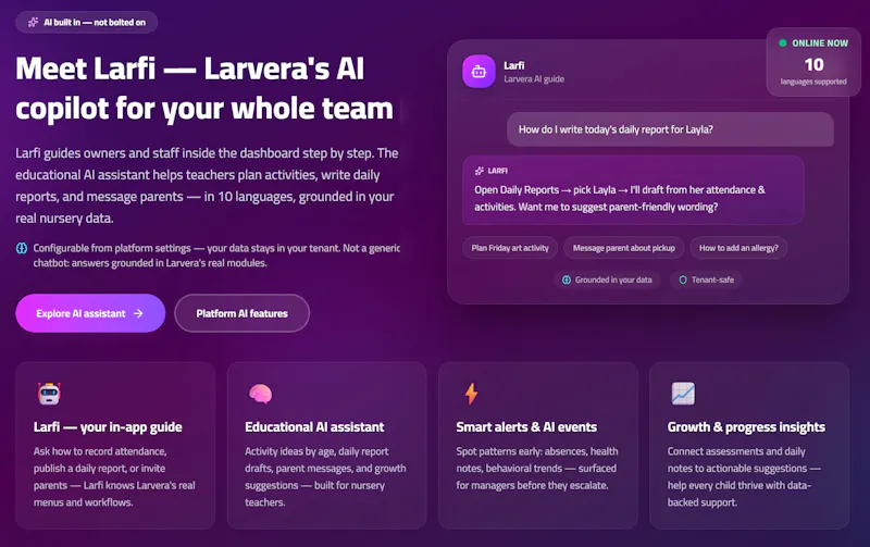 Larvera screenshot 5