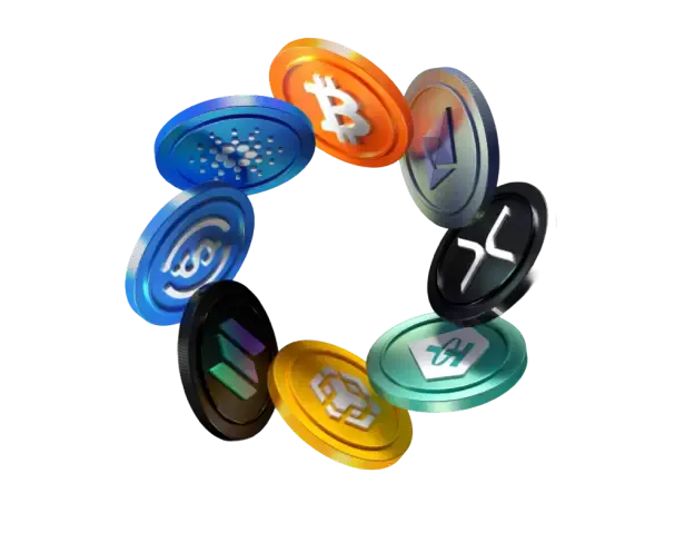 Cryptocurrency Token 제품 배너