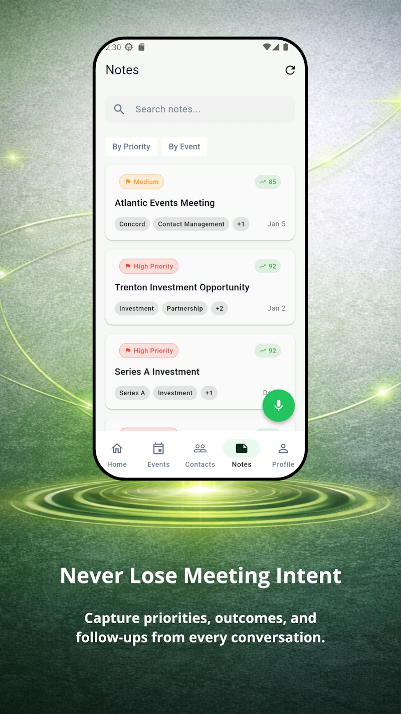 ConcordeApp screenshot 2