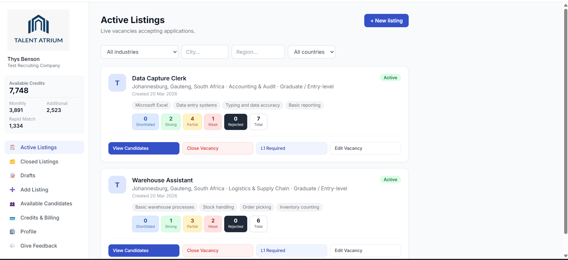Talent Atrium gallery image