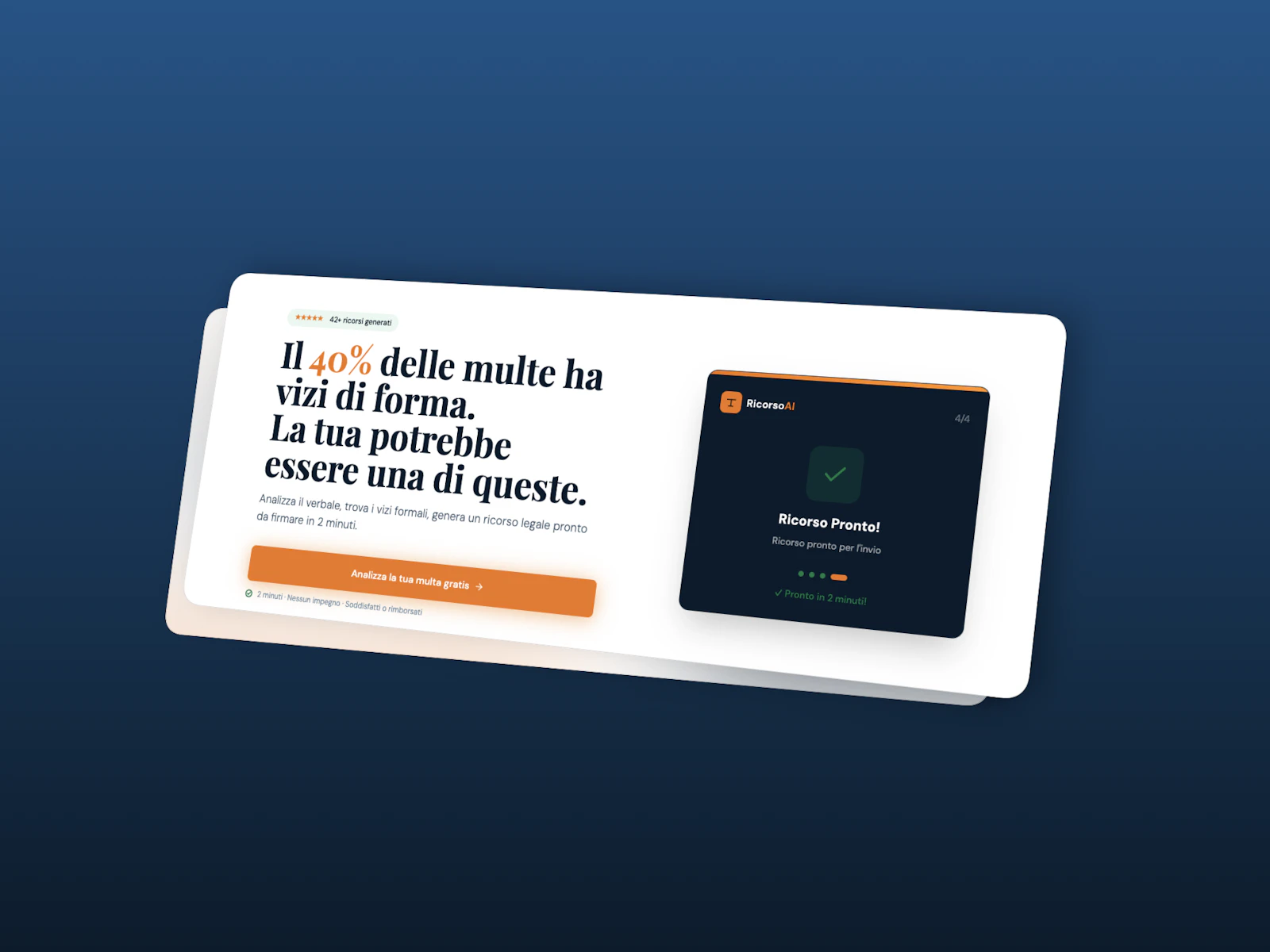 RicorsoAI screenshot 2