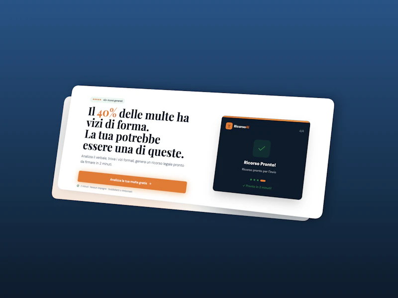 RicorsoAI screenshot 2