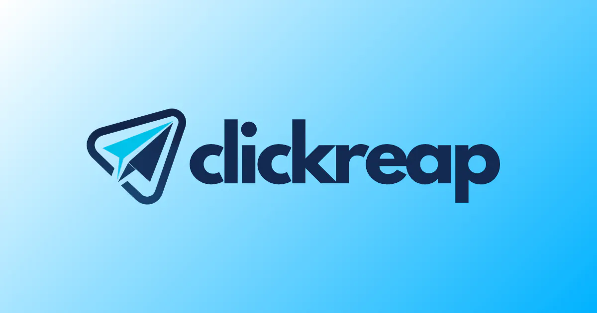 ClickReap 제품 배너