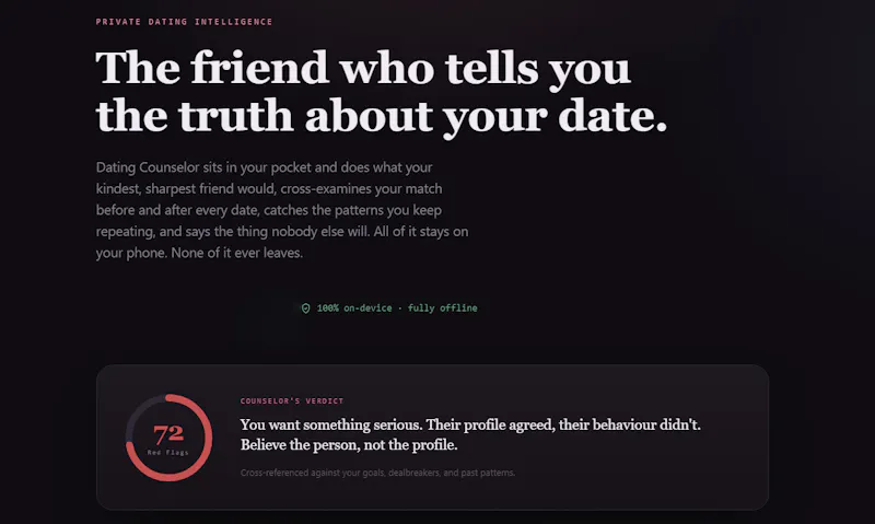 Dating Counselor screenshot 1