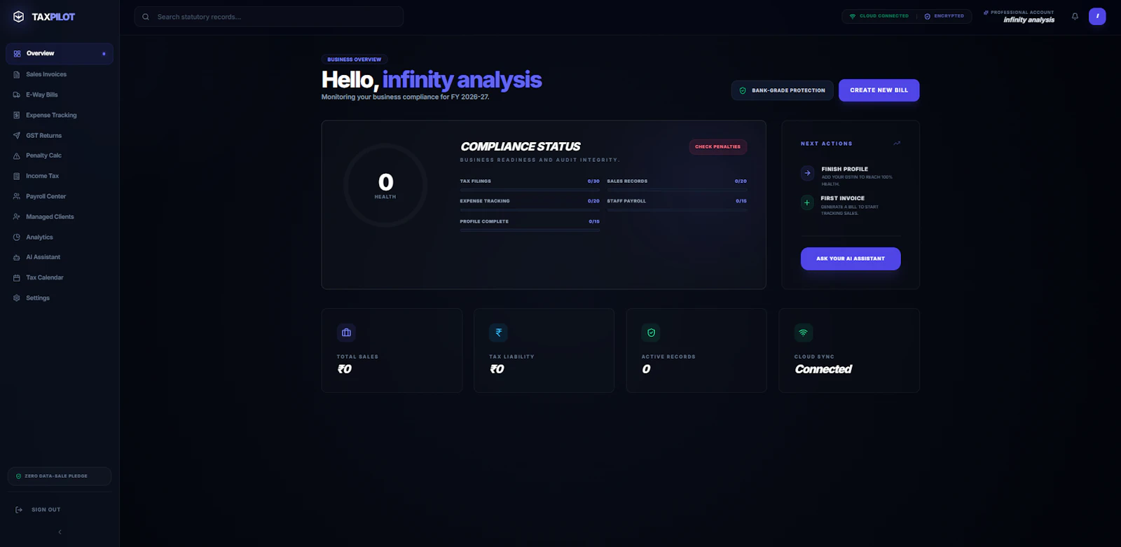 TaxPilot screenshot 1