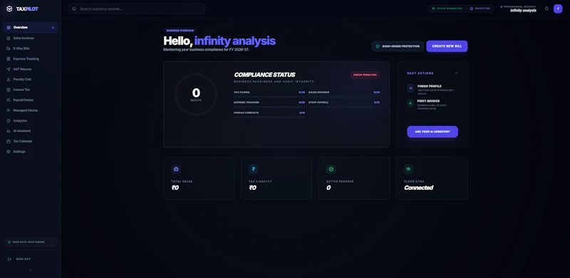 TaxPilot screenshot 1