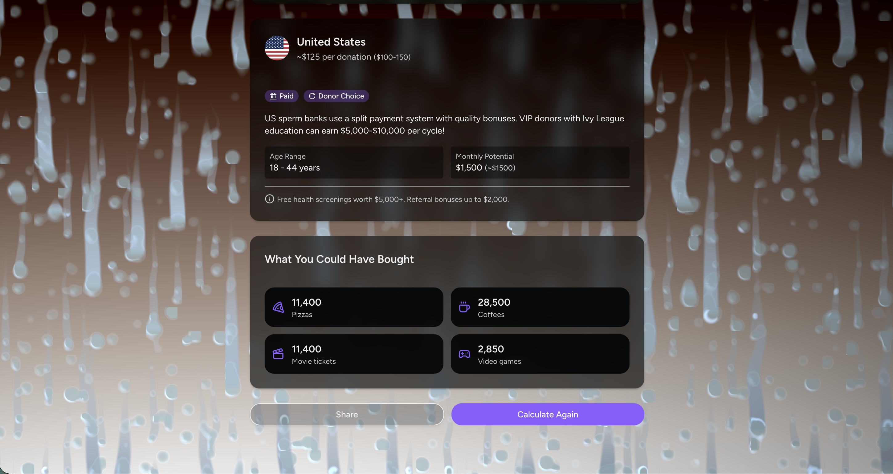 Down The Drain - Screenshot 2 showing product features and functionality