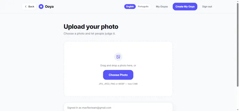 Ooya — Let them judge.  screenshot 2